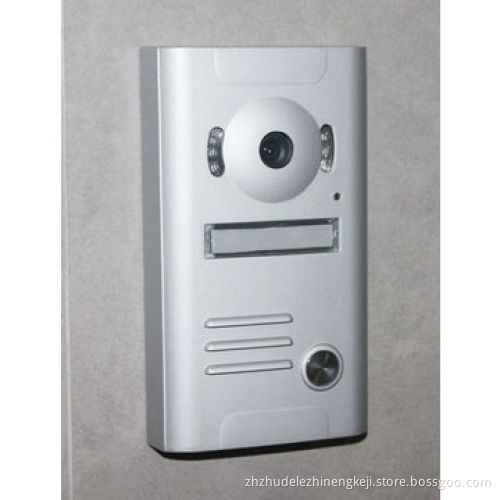 7-inch Mirror Design Color Video Doorphone, Rainproof and Anti-riot Outdoor Unit